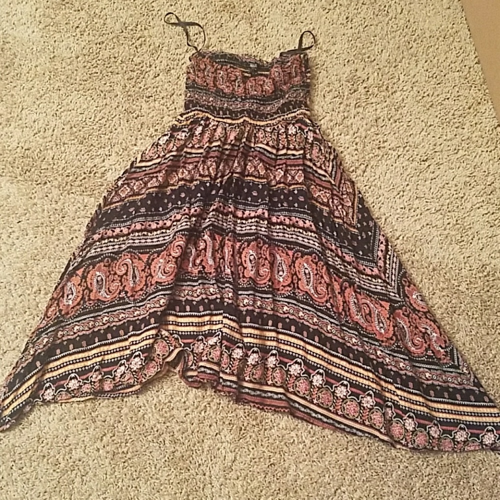 Strapless dress